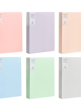 New A4 Information Folder Book 40/60/80/100 Pages Transparen