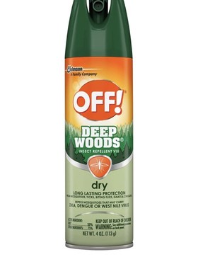 OFF DEEP WOODS户外防蚊驱蚊喷雾叮咬可携式