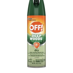 WOODS户外防蚊驱蚊喷雾叮咬可携式 OFF DEEP
