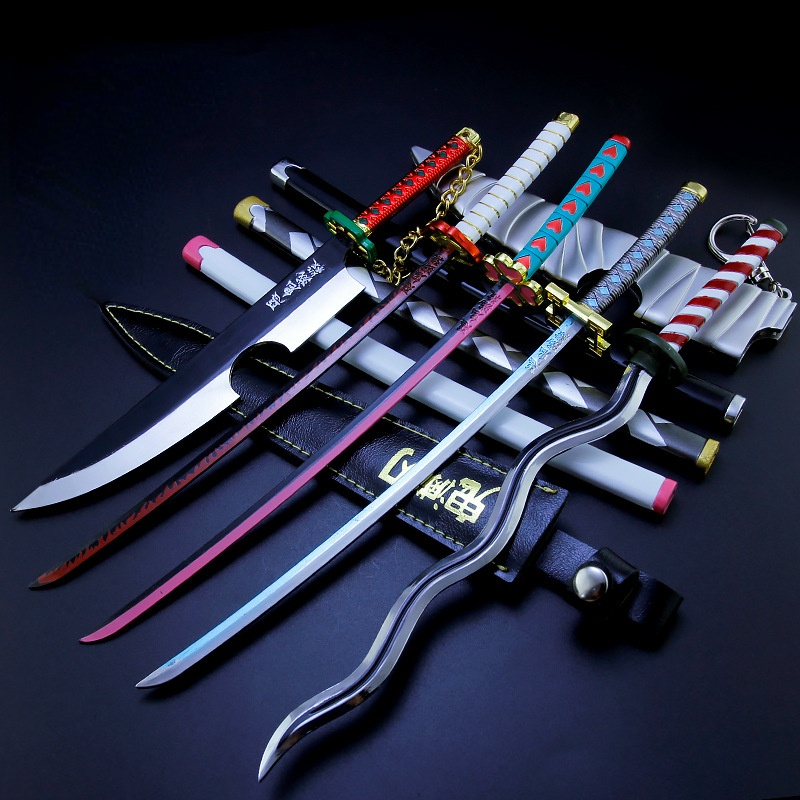 Demon Slayer Metal Simulation Samurai Sword Anime Role-playi