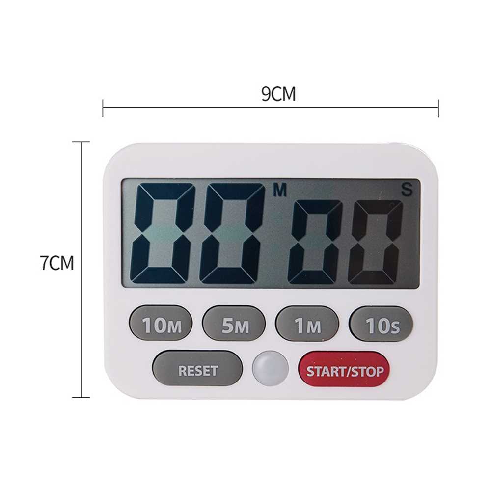2019 Simple Large Digital lcd Kitchen Cooking Timer Count Do