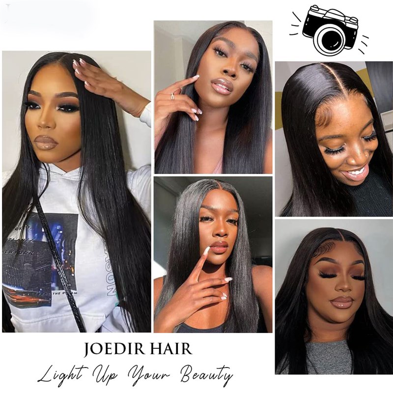 Straight T Part Lace Front Wigs Human Hair 13X4X1 T lace wig