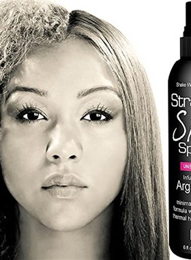 Straight Silk Spray with Moroccan Argan Oil  Hair Straighte