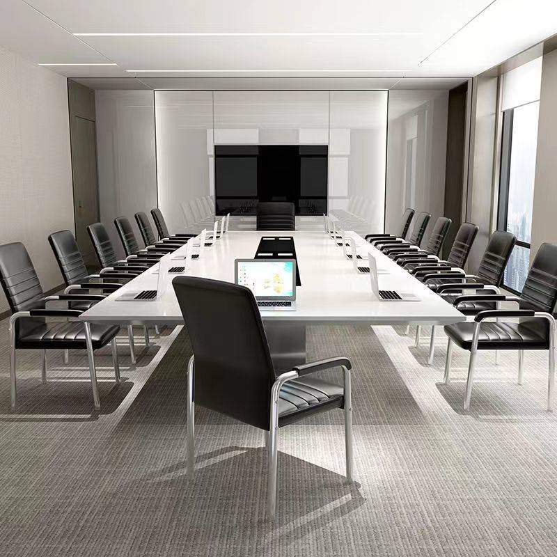 电脑椅办公椅职员会议室椅子现代简约靠背椅学生宿舍椅四脚麻将椅