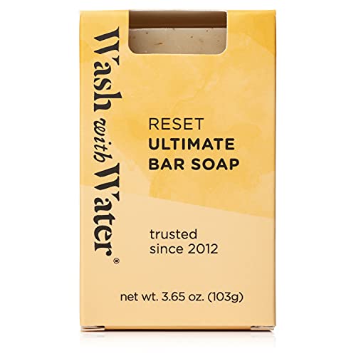 Wash With Water  Ultimate Bar Soap  Daily Cleansing Facial
