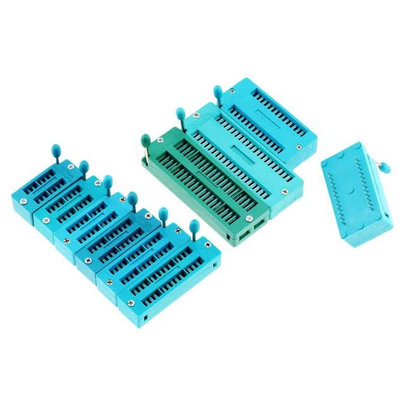 1PCS 14P 16P 18P 20P 24P 28P 32P 40Pin 2.54MM Green DIP Univ