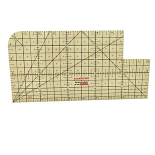 科灵高温尺耐高温160熨烫整规尺拼接缝份服装工具尺10*2.5英寸