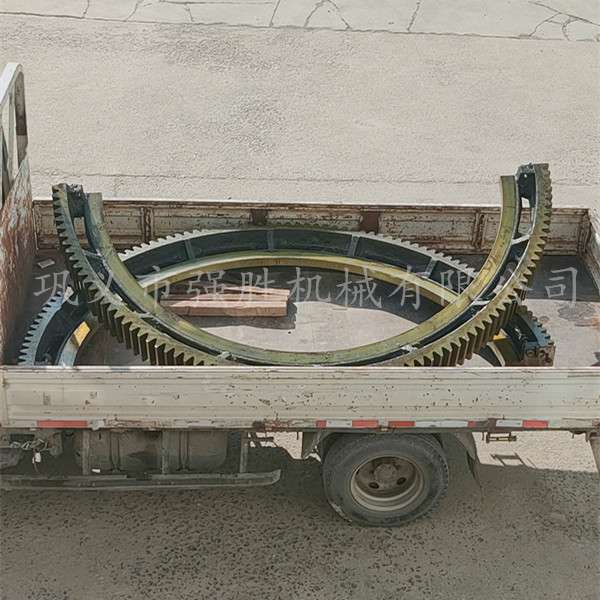 锰渣球磨制砂机械 矿用球磨机大齿轮 进出料器 传动轴配件