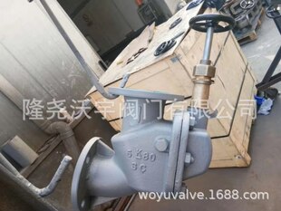 JIS F3060 5K/10k船用法兰铸钢直通防浪阀 JIS F3060R直角防浪阀