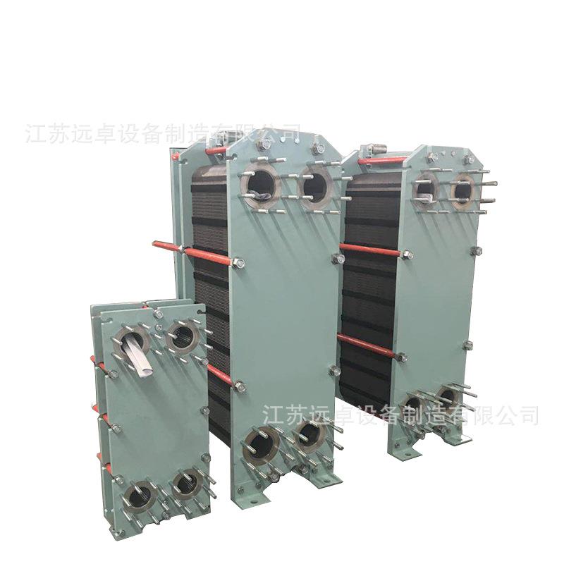 江苏远卓BB100H-38D海水养殖恒温用钛板热交换器