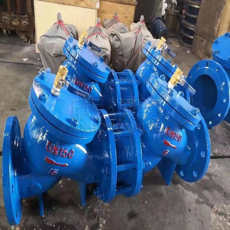 HS41X-A带过滤倒流防止器 不锈钢 QT4500 水用 球墨铸铁 欣弘阀门