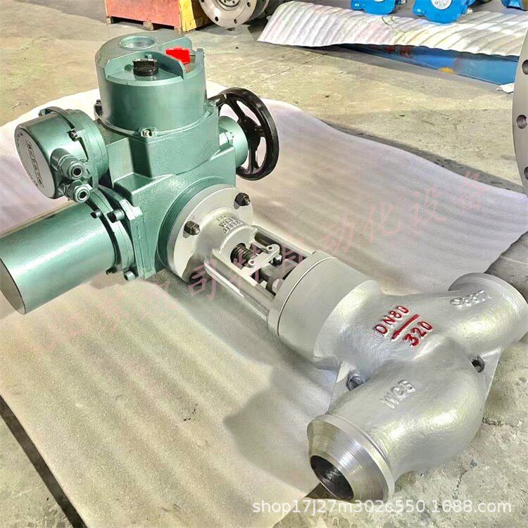 凯司特 J941H-160C DN300电动法兰截止阀 重型高压铸钢 厂家直供