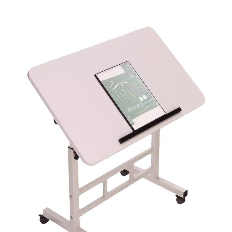 可移动床边桌升降电脑桌简易学生书桌卧室宿舍家用学习简约小桌子