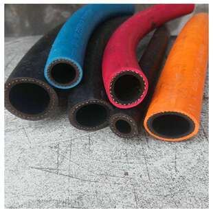 供应黑色橡胶输水管夹布橡胶管耐磨耐高温橡胶喷砂橡胶管
