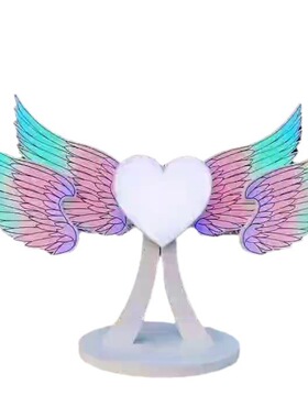 户外LED打卡感应暖场天使之翼发光翅膀灯光网红道具互动