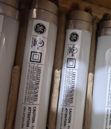 GE LED11ET8/G/3/835美标对色灯管适用于U35爱色丽灯箱T8灯管