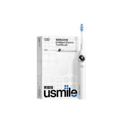 usmile笑容加电动牙刷Y30系列 成人声波震动电动牙刷 生日礼物