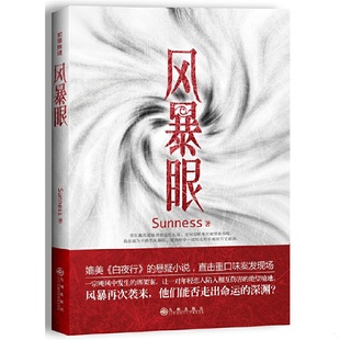 速发9787510845338 九州出版 风暴眼 Sunness 社 SUNNESS作品 正版