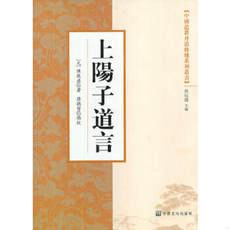 正版速发9787802546301 中国道教丹道修炼系列丛书:上阳子道言（收陈致虚丹经四种） （元）陈致虚著 宗教文化出版社