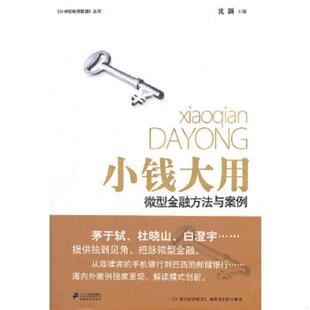 二十一世纪出版 正版 沈颢编 小钱大用：微型金融方法与案例 社 速发9787539176932