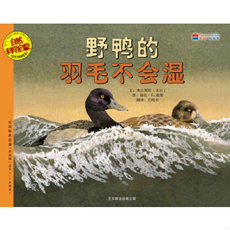 正版速发9787550208285 野鸭的羽毛不会湿 （美）戈尔丁,（美——）戴维　编绘,范晓星　译 北京联合出版公司