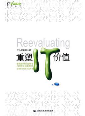 正版速发9787300109688 重塑IT价值 IT价值联盟　著 中国人民大学出版社