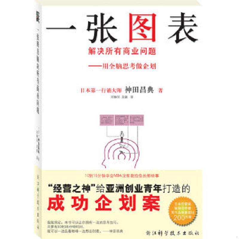 正版速发9787534139901 一张图表解决所有商业问题 神田昌典 浙江科学技术出版社