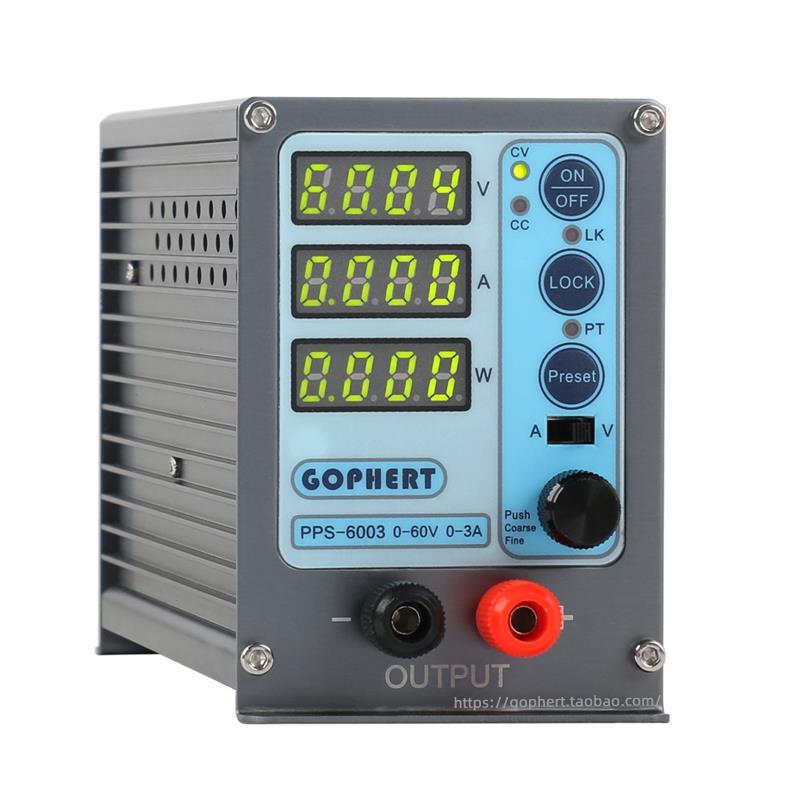 gophert可调格辉电源PPS3205程控开关稳压电源60v数控模块nps1601