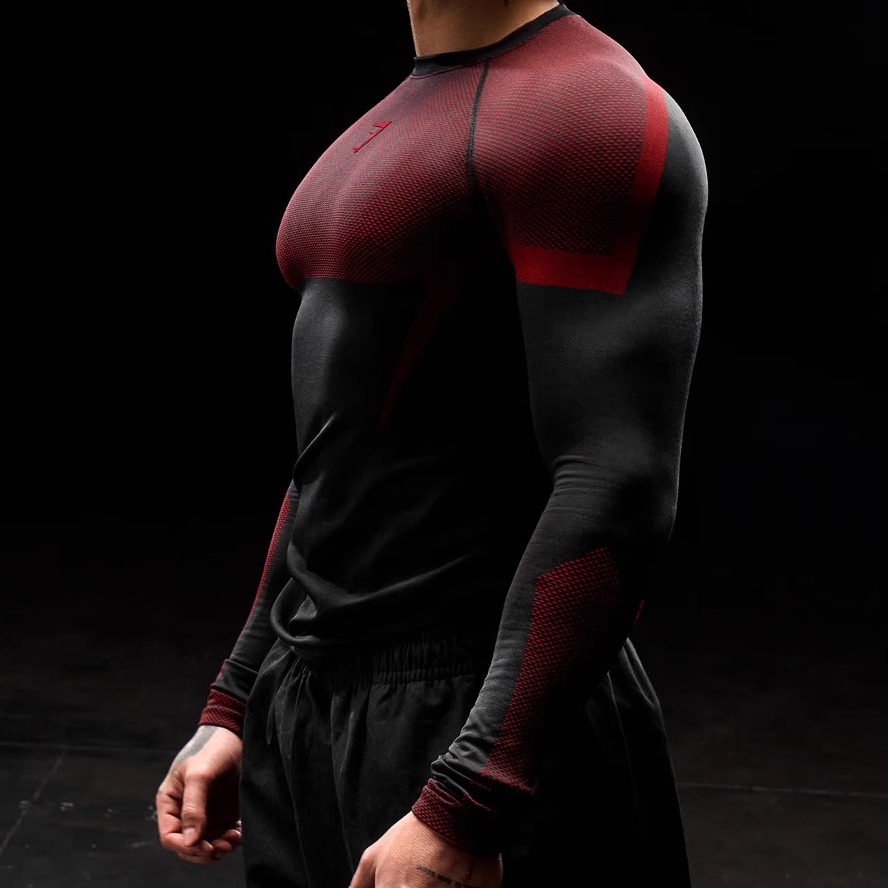 GYMSHARK健身衣服男士跑步训练T