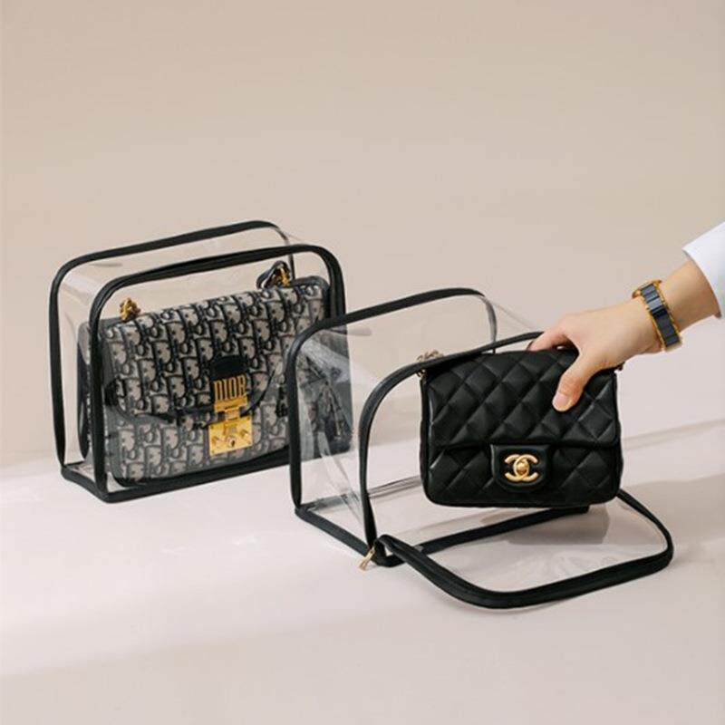 防尘套放包包的收纳套防潮衣柜整理袋置物皮包防尘透明衣帽间挂袋