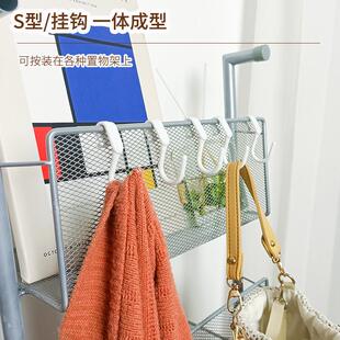 DOINN日系挂钩上下旋转S形钩家用客厅玄关钥匙收纳整理挂钩