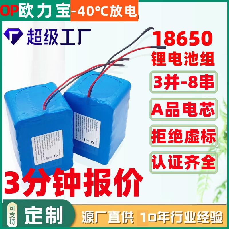18650锂电池组套袋机广告牌充气泵筋膜枪扫地机11.1v门控锂电池组