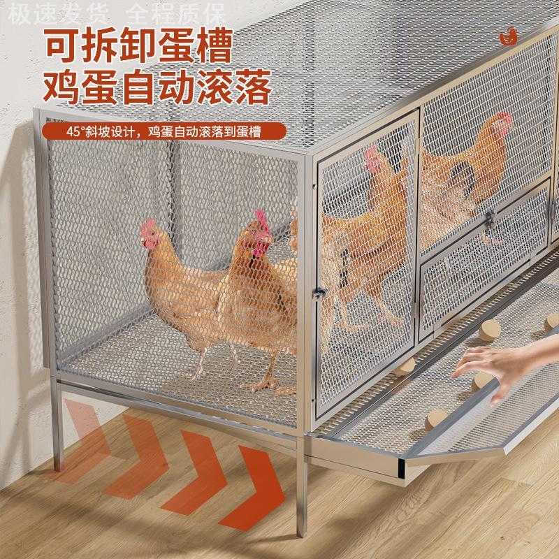 室内外小号大号养鸡笼阳台加密养殖笼鸡鸭鹅防鼠笼新型鸡笼子家用
