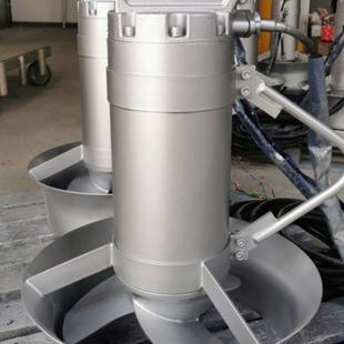 廠家1.5KW不銹鋼潛水攪拌機400mm葉輪QJB小型高速污水推流機推進