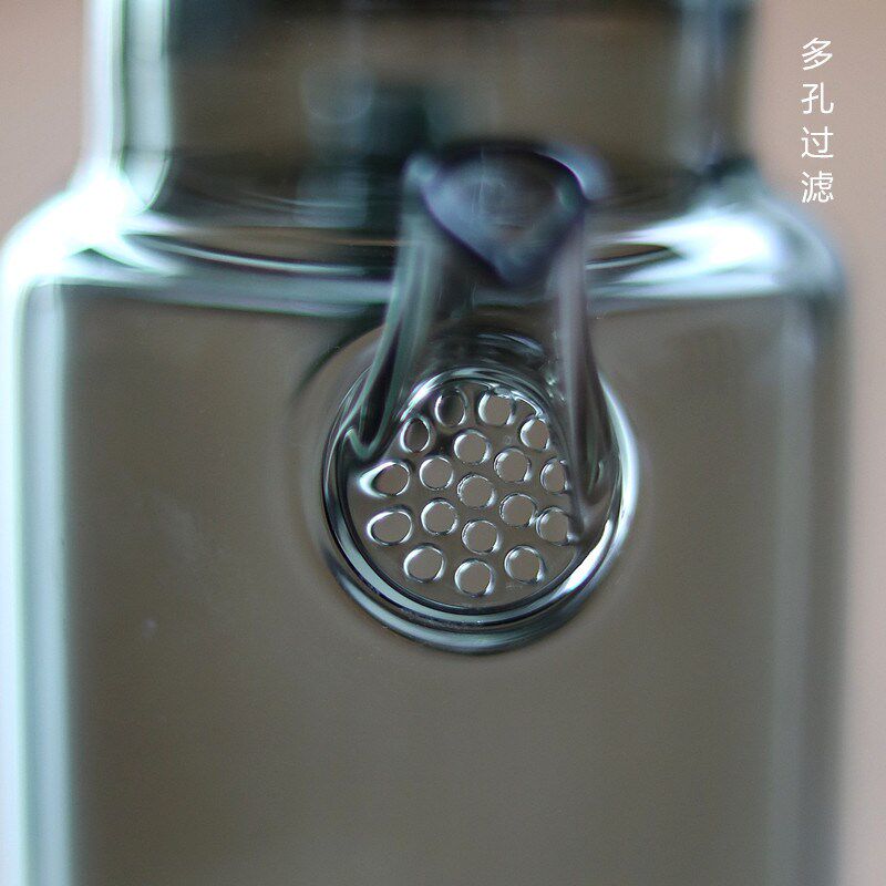 100ml迷你泡茶壶 指环小泡壶一壶一杯耐高温玻璃设计