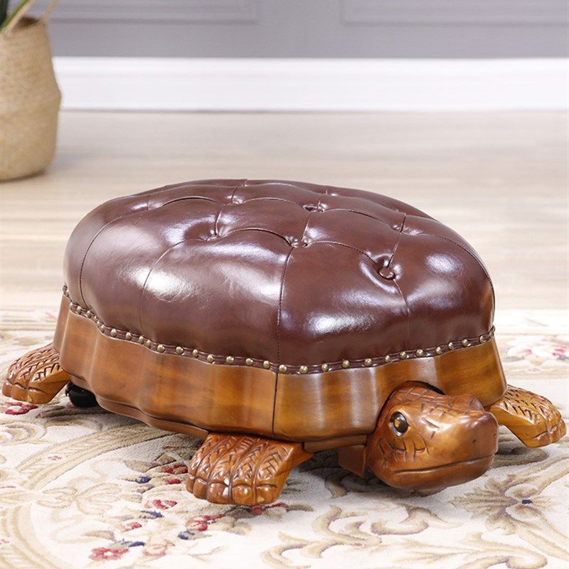 欧式实木矮凳移动乌龟墩客厅多功能换鞋凳超值爆款创意卡通沙发凳,住宅家具,矮凳,淘宝优惠券,粉丝福利购,淘宝优惠卷