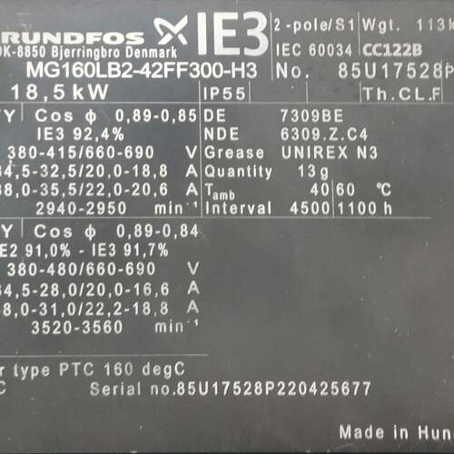 格兰富水泵MG160LB2-42F