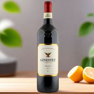 波尔多精选吉纳思特酿红葡萄酒750ml单支装 进口 干型法国原装