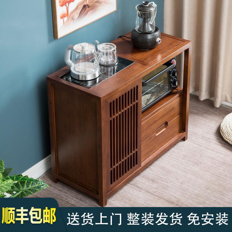 消毒茶水柜边柜下置水桶茶柜子茶桌柜餐柜茶水架置物架茶台边几