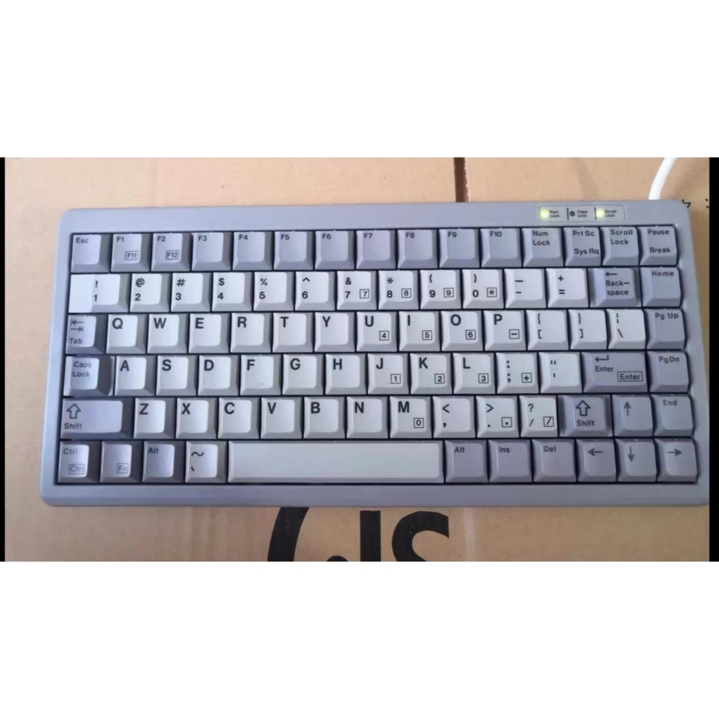 CHERRY G84-4100机械键盘 Cherry ML黑轴小键盘 防水轻便键盘
