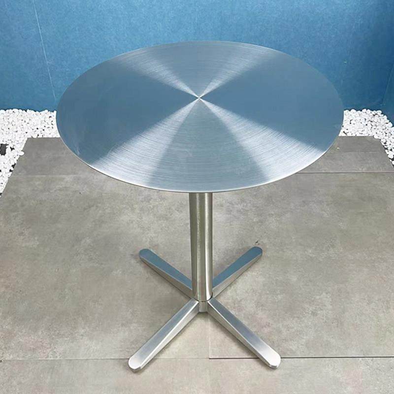 工业风不锈钢桌椅小户型餐桌奶茶咖啡店休闲 桌子圆桌正方形定制,住宅家具,不锈钢/PVC餐桌,淘宝优惠券,粉丝福利购,淘宝优惠卷