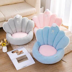 儿童小沙发小孩阅读区宝宝女孩地上的坐垫懒人卧室看书阅读角布置