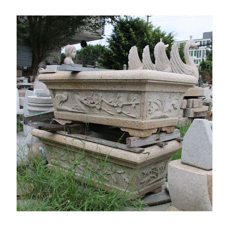 庭院仿古花岗岩圆形流水摆件