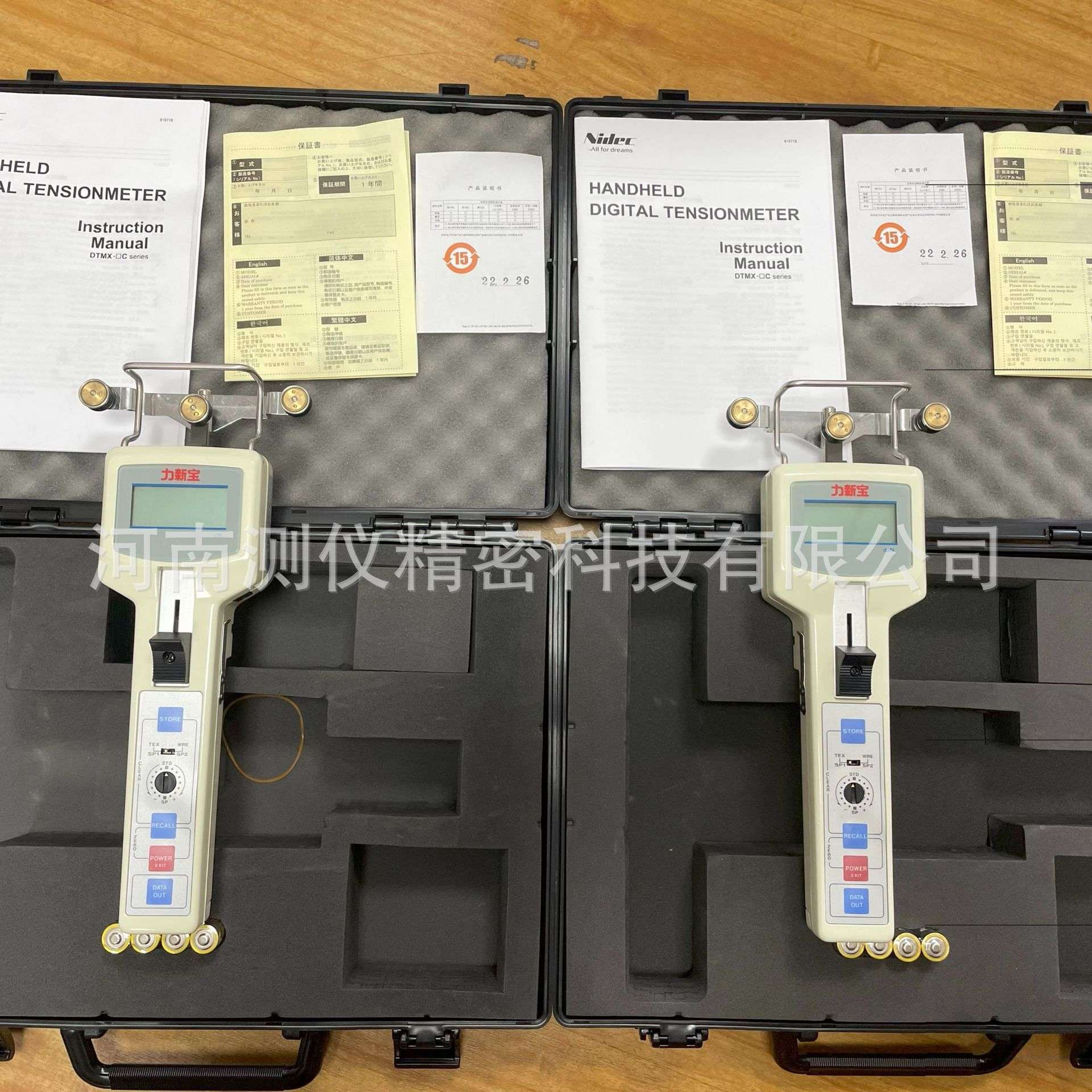 日本nidec力新宝 DTMX-5C手持数显张力计 DTMB-5C 数字张力计