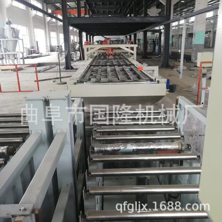 水泥纤维板防火板中空板生产线
