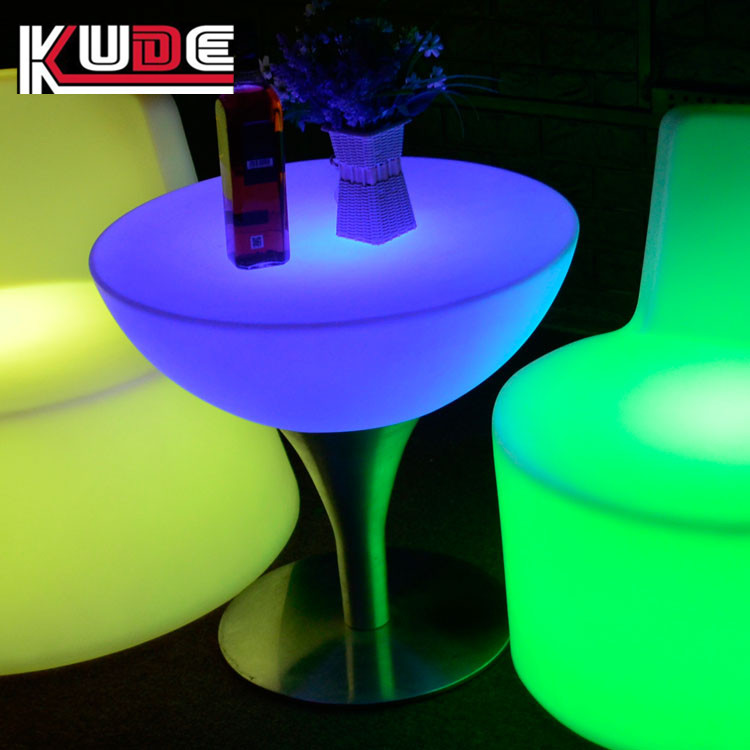 热销款夜店酒吧KTV会所大露台客厅多功能款塑料茶几家具直销RGB