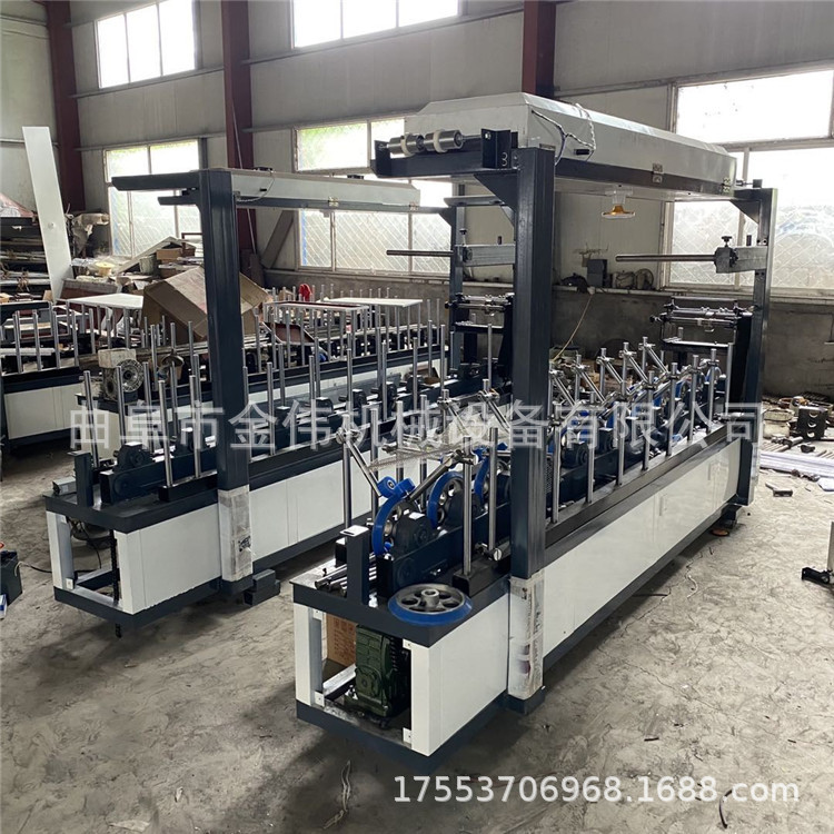 销售供应 移门铝合金边框包覆机 自动上下料 木线条包覆机