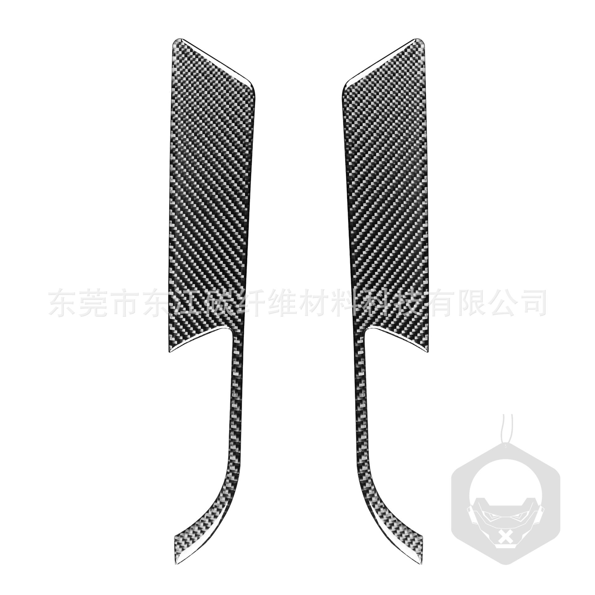 适用于宝马Z4E8909-16碳纤维内饰改装车门门板碳纤维装饰贴