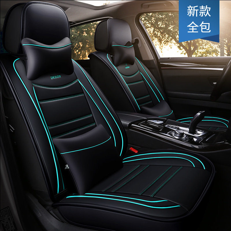 汽车坐垫用品爆款四季通用座垫carseatcover座椅垫pu皮革座套厂