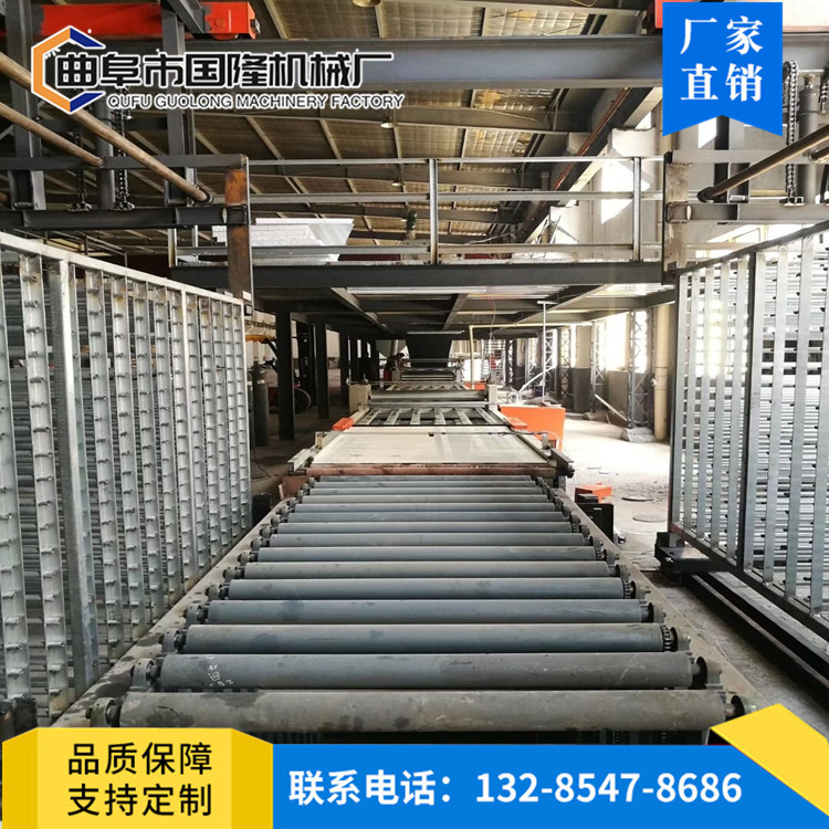 全自动玻镁板防火板生产设备